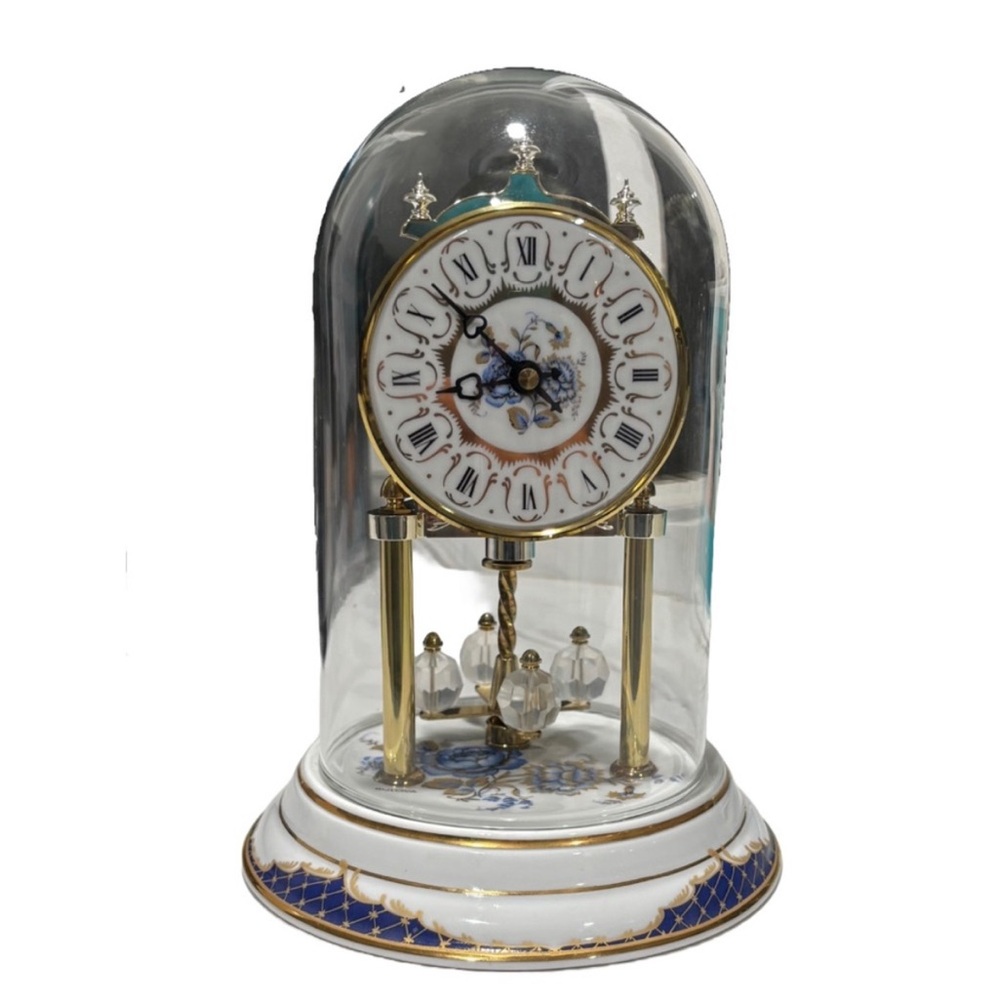 Bulova Vintage Porcelain Anniversary Clock